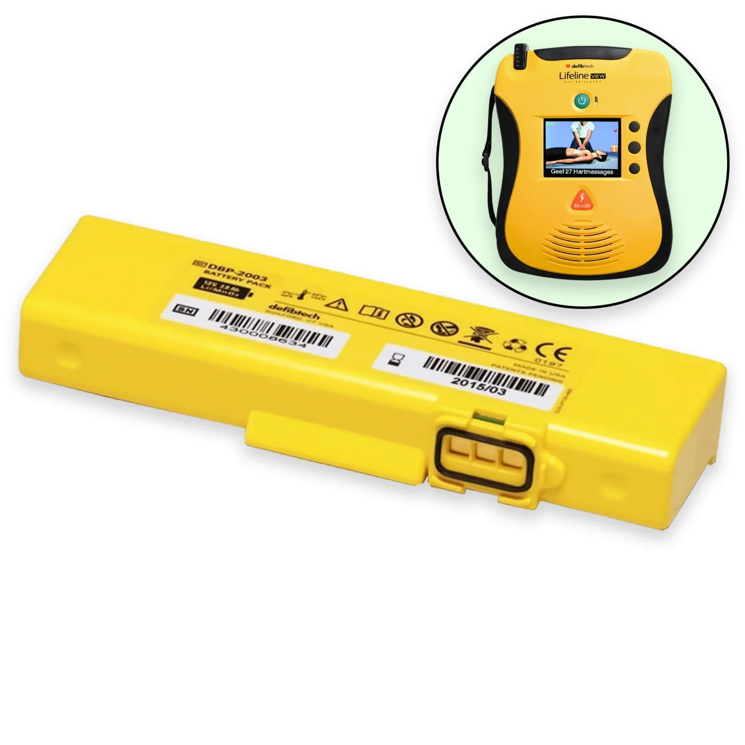 Bateria Defibtech Lifeline VIEW/ PRO