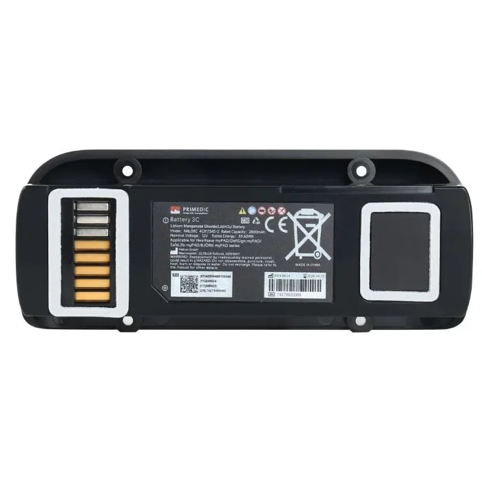 Bateria do defibrylatora Primedic HeartSave myPAD    Niezawodne zasilanie defibrylatora AED Bateria do defibrylatora Primedic He