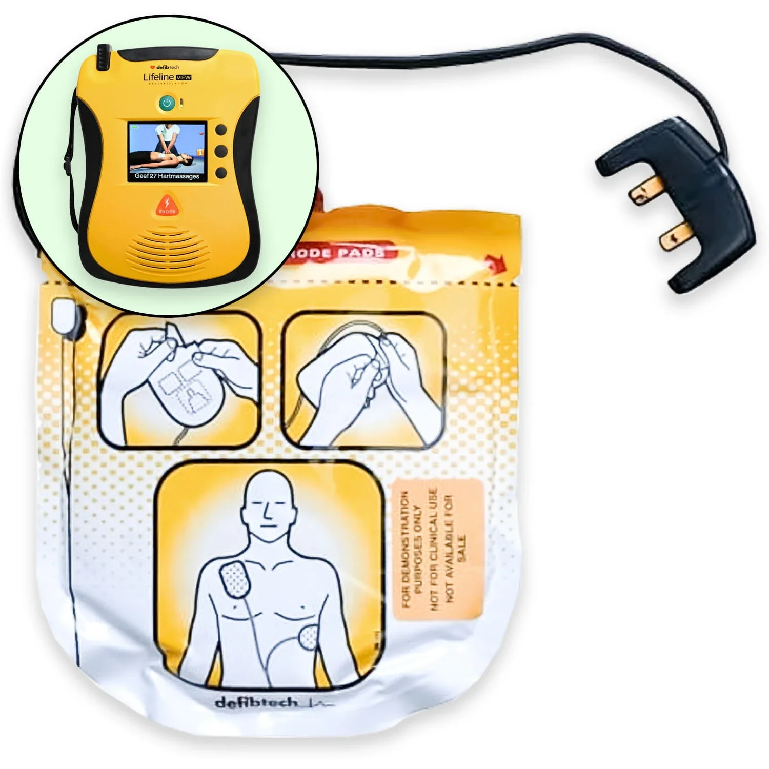 Elektrody terapeutyczne Defibtech Lifeline VIEW/ PRO