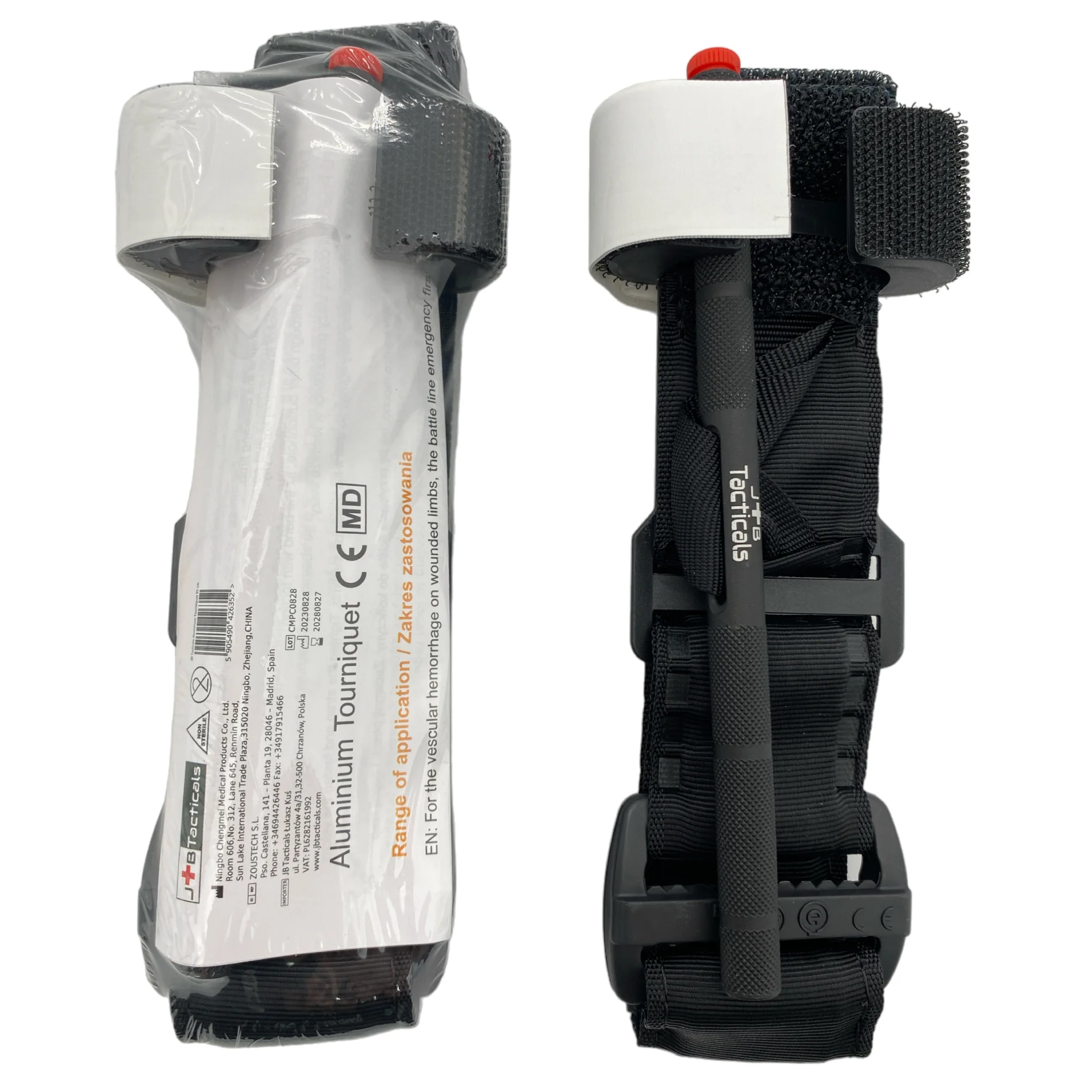 Staza Taktyczna GEN2 JB Tacticals (95 cm) z Aluminiowym Krępulcem Staza Taktyczna DRUGIEJ GENERACJI JB Tacticals – Wyjątkowa Wer
